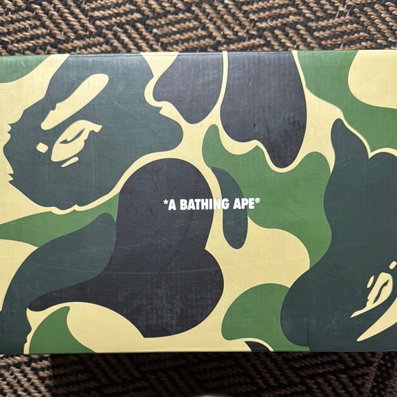 Bapesta Sneakers - M1 Biege(Tan)/Cream Shoelaces - Picture 1 of 12